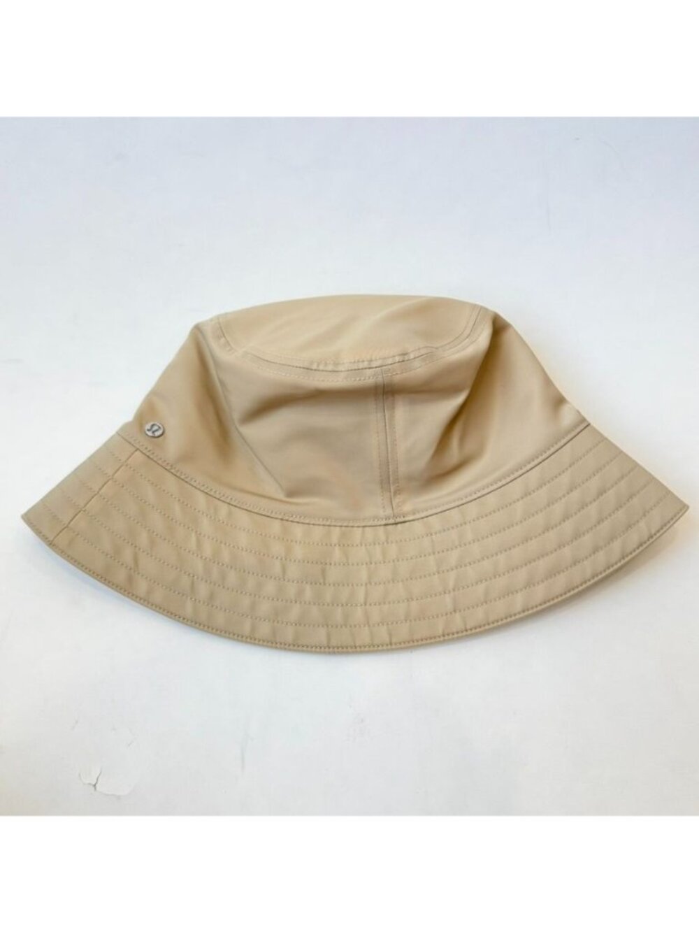 Lululemon Waterproof Bucket Hat Unisex Size L/XL Beige Wide Brim - Picture 2 of 5